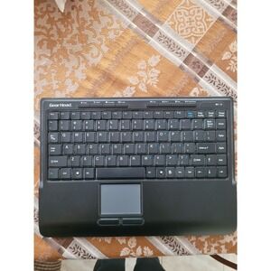 GearHead Wireless Touchpad II Keyboard KB4950TPW Black
